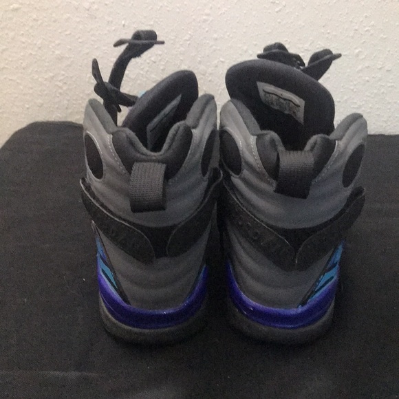 Jordan Retro 8 Aqua size 6.5 - Picture 2 of 5